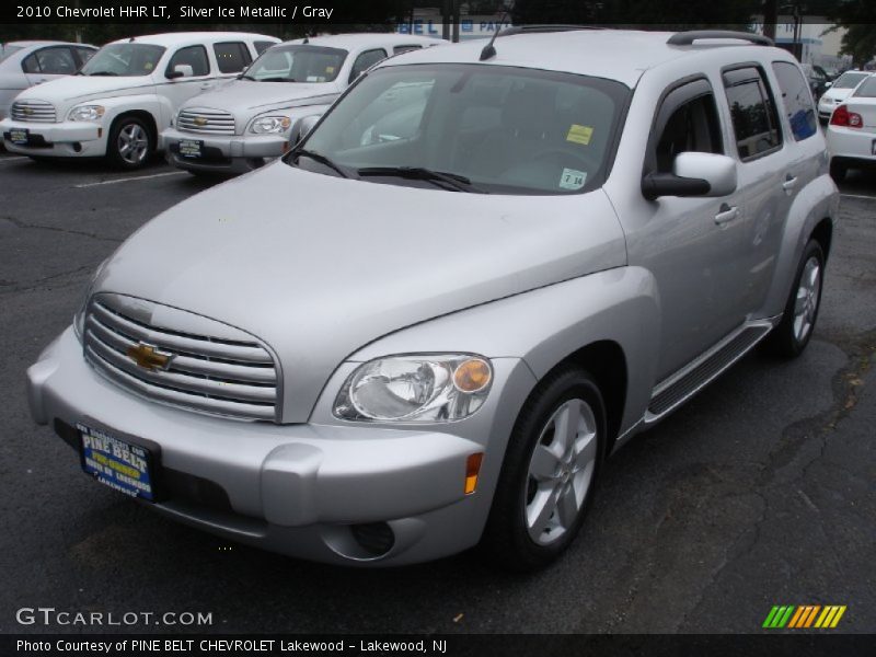 Silver Ice Metallic / Gray 2010 Chevrolet HHR LT