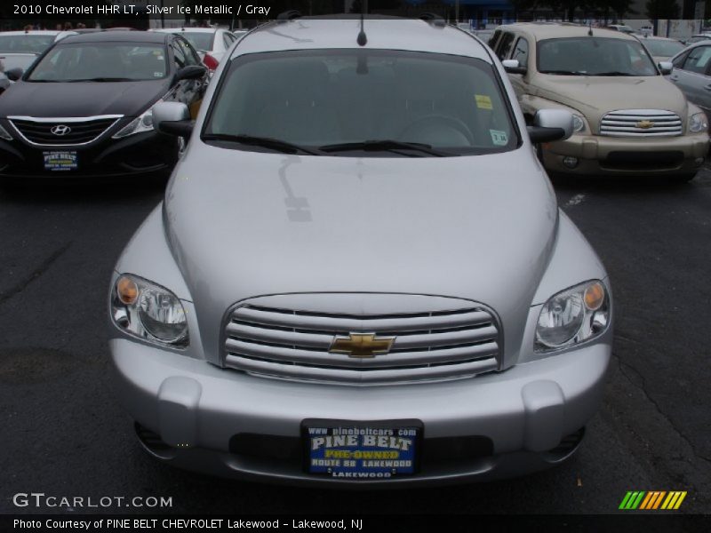 Silver Ice Metallic / Gray 2010 Chevrolet HHR LT
