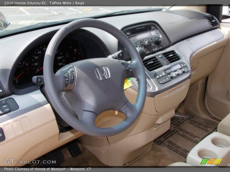 Dashboard of 2010 Odyssey EX