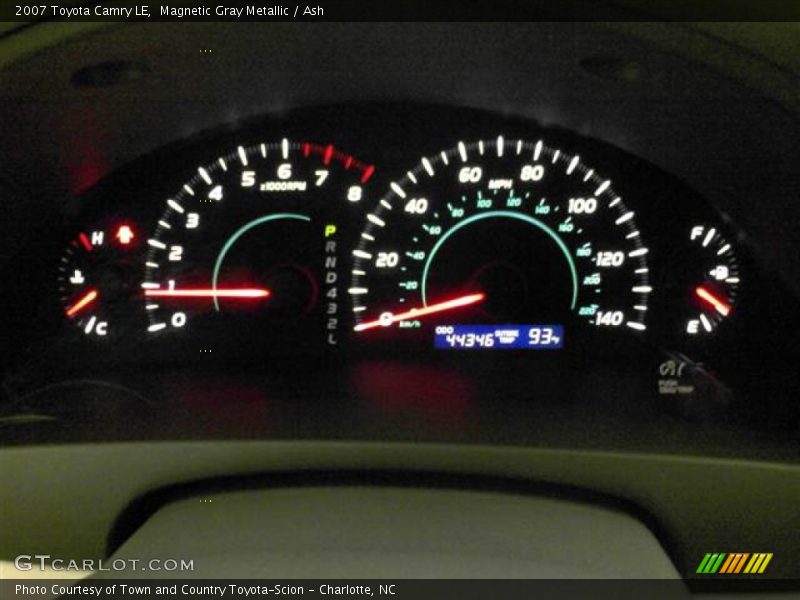 Magnetic Gray Metallic / Ash 2007 Toyota Camry LE