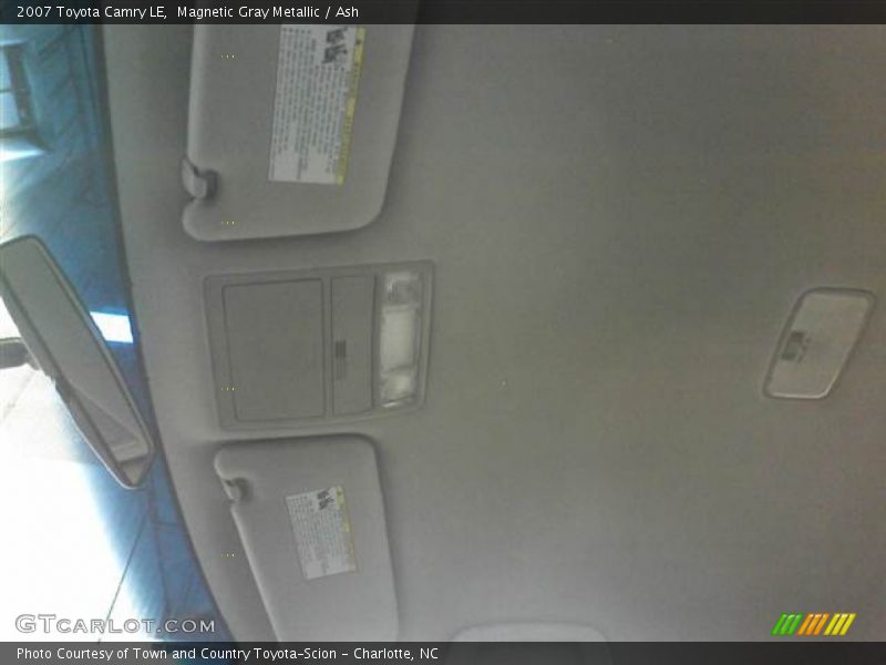 Magnetic Gray Metallic / Ash 2007 Toyota Camry LE