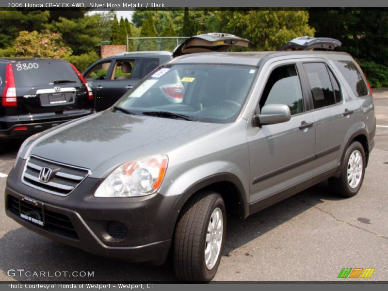 Silver Moss Metallic / Black 2006 Honda CR-V EX 4WD