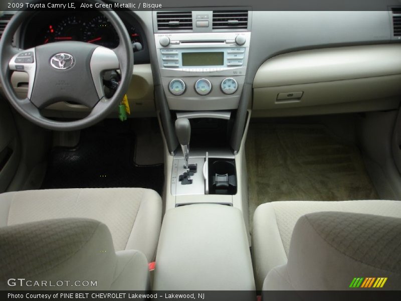 Aloe Green Metallic / Bisque 2009 Toyota Camry LE