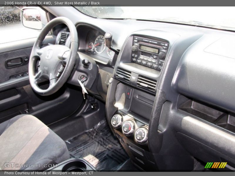 Silver Moss Metallic / Black 2006 Honda CR-V EX 4WD