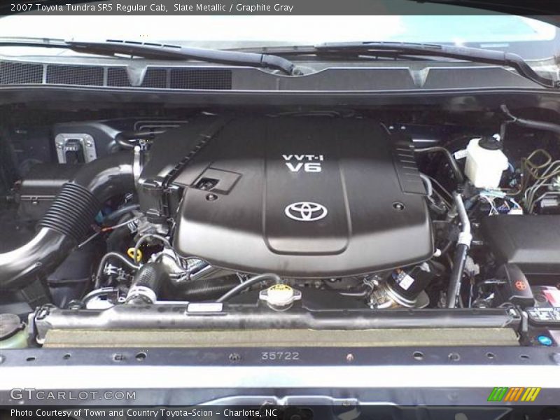Slate Metallic / Graphite Gray 2007 Toyota Tundra SR5 Regular Cab
