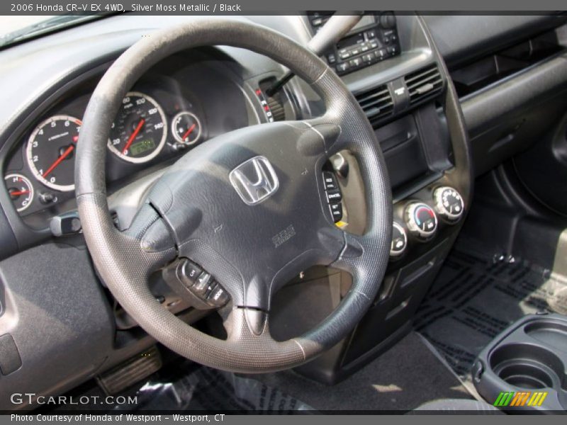 Silver Moss Metallic / Black 2006 Honda CR-V EX 4WD