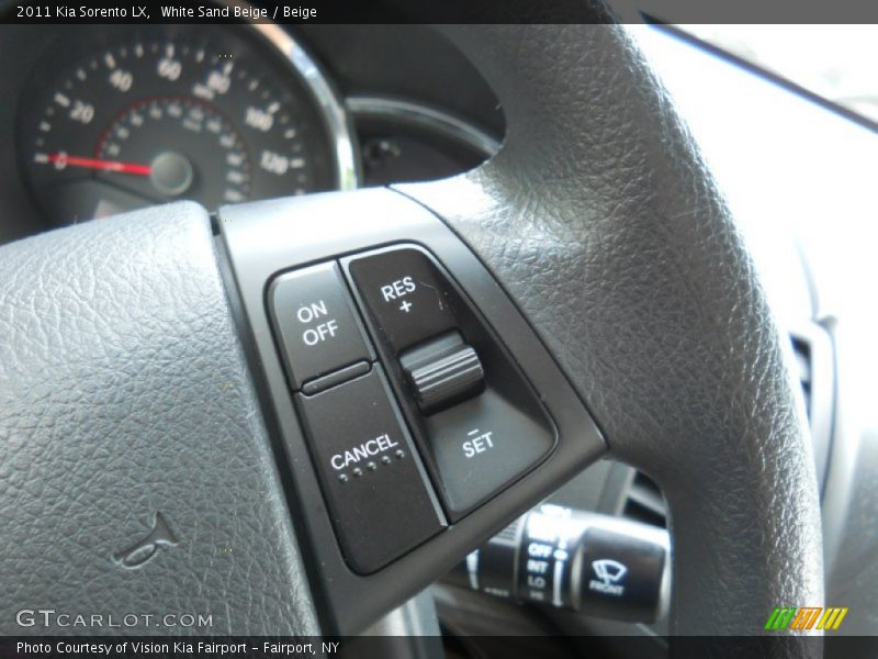 White Sand Beige / Beige 2011 Kia Sorento LX
