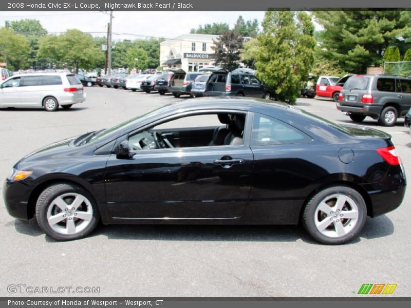  2008 Civic EX-L Coupe Nighthawk Black Pearl