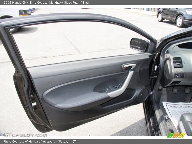 Door Panel of 2008 Civic EX-L Coupe