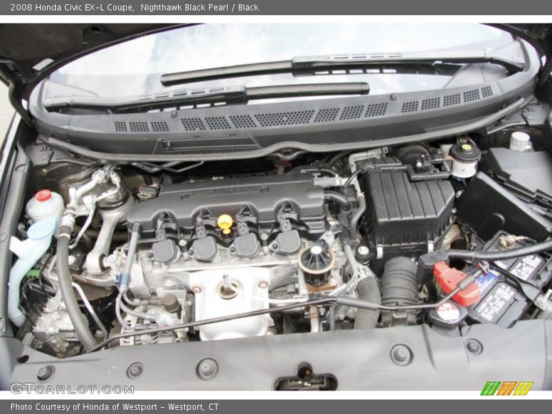  2008 Civic EX-L Coupe Engine - 1.8 Liter SOHC 16-Valve 4 Cylinder