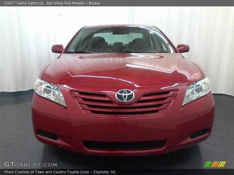 Barcelona Red Metallic / Bisque 2007 Toyota Camry LE