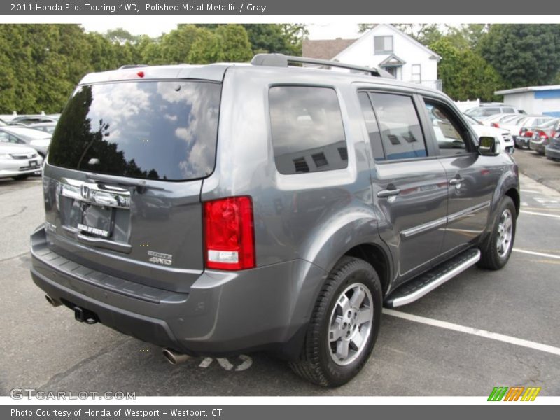 Polished Metal Metallic / Gray 2011 Honda Pilot Touring 4WD