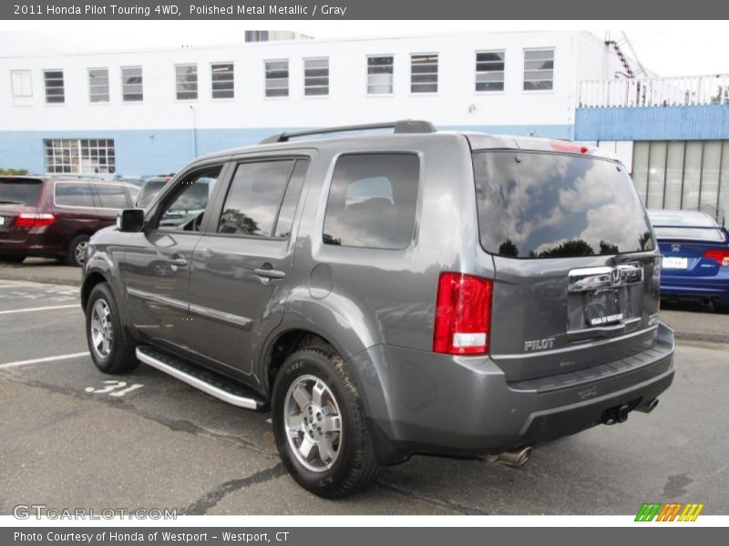 Polished Metal Metallic / Gray 2011 Honda Pilot Touring 4WD