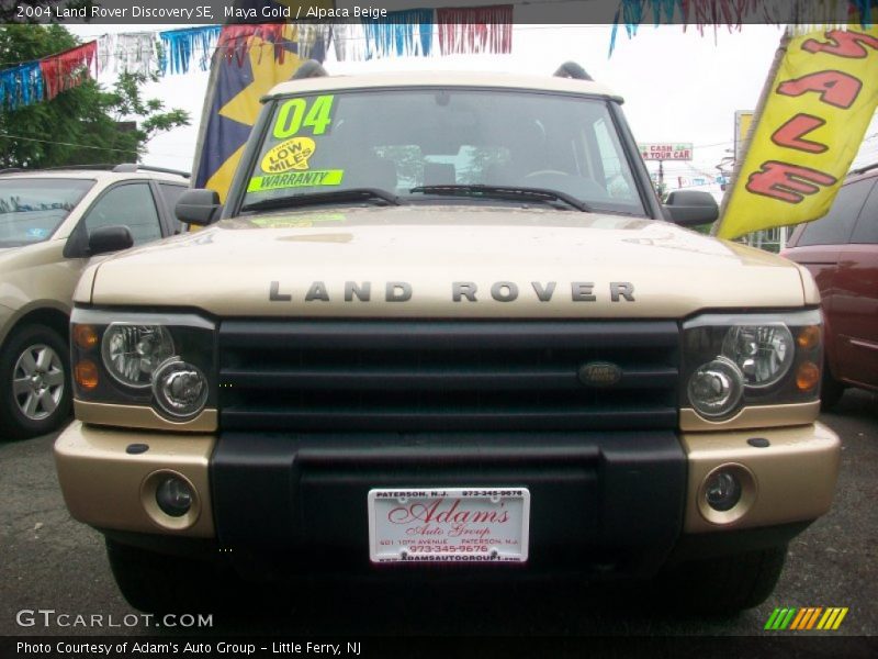 Maya Gold / Alpaca Beige 2004 Land Rover Discovery SE