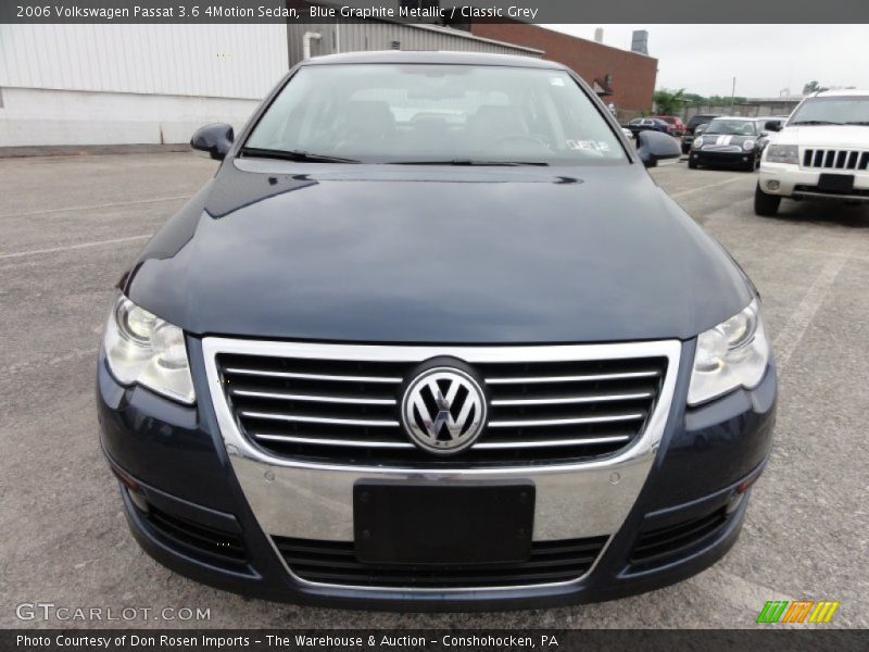 Blue Graphite Metallic / Classic Grey 2006 Volkswagen Passat 3.6 4Motion Sedan