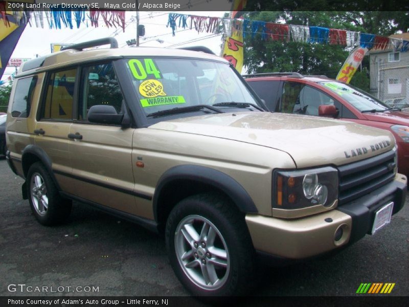 Maya Gold / Alpaca Beige 2004 Land Rover Discovery SE
