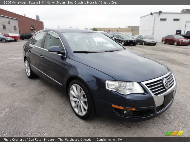Front 3/4 View of 2006 Passat 3.6 4Motion Sedan