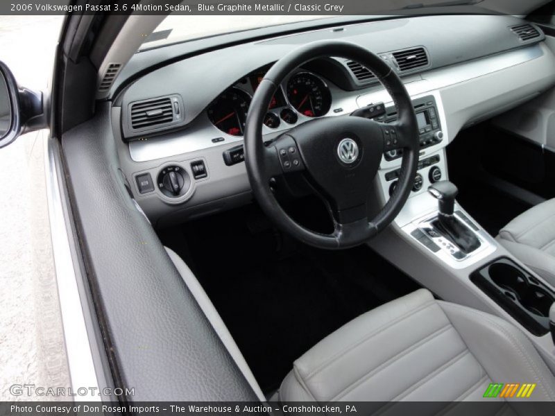  2006 Passat 3.6 4Motion Sedan Classic Grey Interior