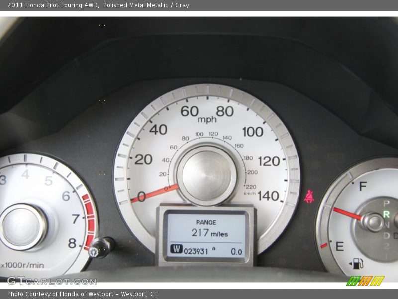  2011 Pilot Touring 4WD Touring 4WD Gauges