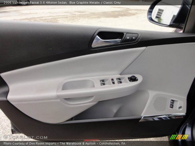 Door Panel of 2006 Passat 3.6 4Motion Sedan