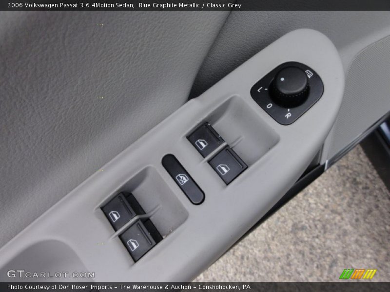 Controls of 2006 Passat 3.6 4Motion Sedan