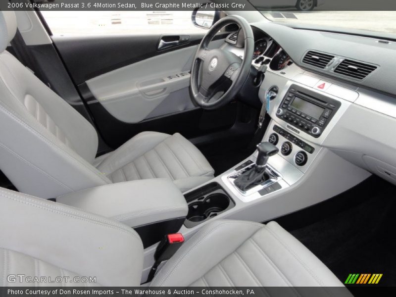  2006 Passat 3.6 4Motion Sedan Classic Grey Interior