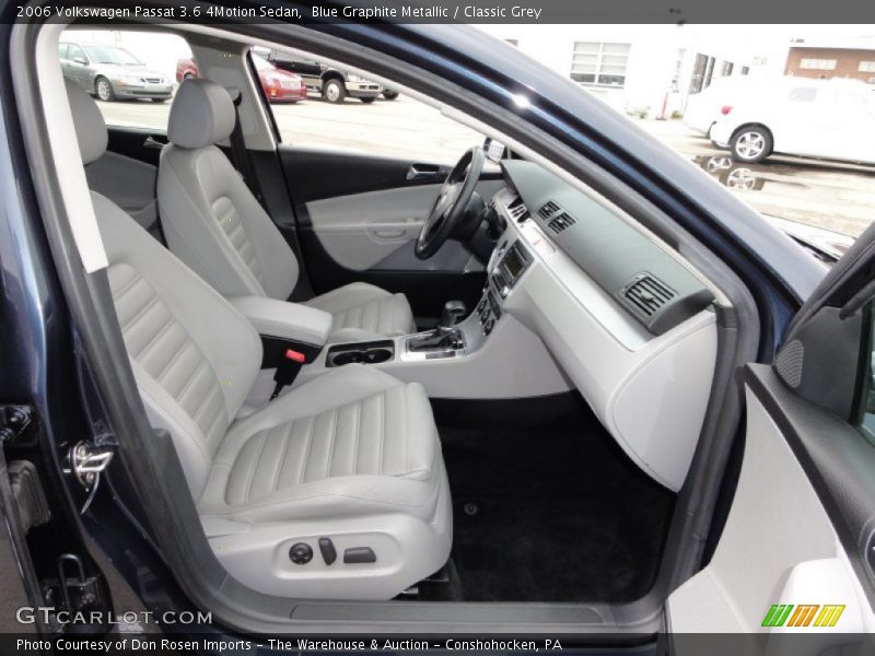  2006 Passat 3.6 4Motion Sedan Classic Grey Interior