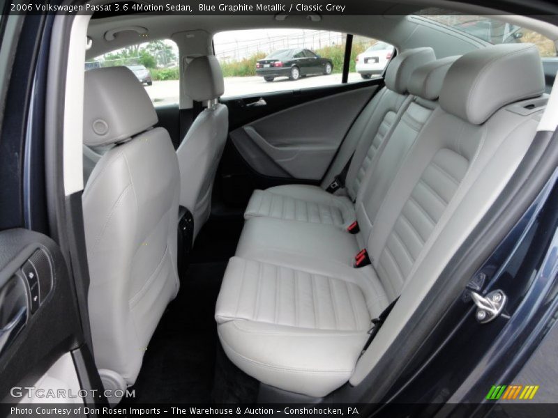  2006 Passat 3.6 4Motion Sedan Classic Grey Interior