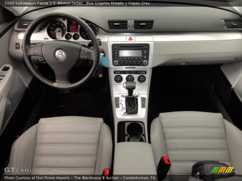 Dashboard of 2006 Passat 3.6 4Motion Sedan