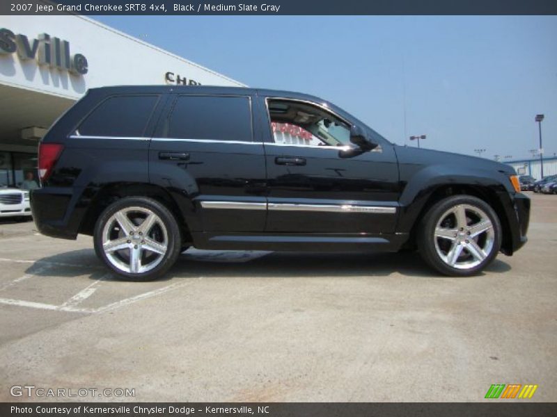 Black / Medium Slate Gray 2007 Jeep Grand Cherokee SRT8 4x4