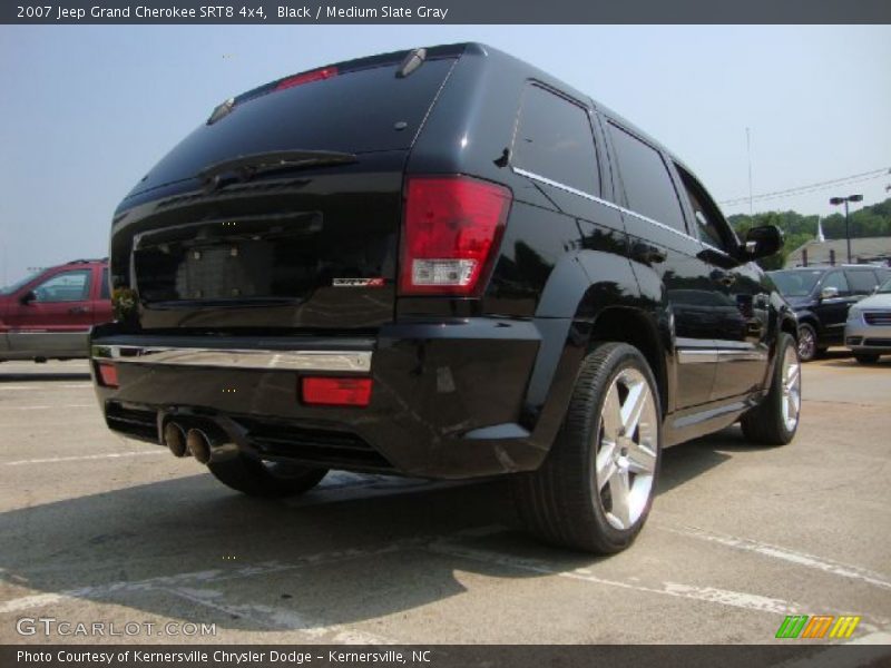Black / Medium Slate Gray 2007 Jeep Grand Cherokee SRT8 4x4