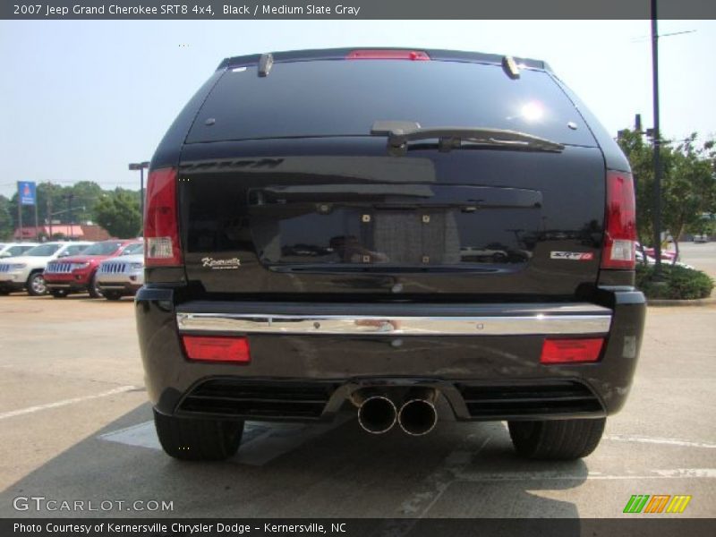 Black / Medium Slate Gray 2007 Jeep Grand Cherokee SRT8 4x4