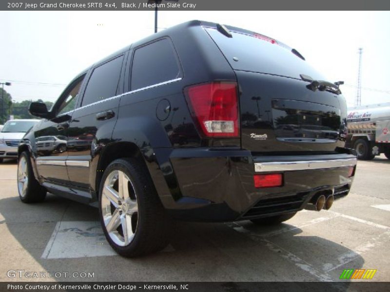 Black / Medium Slate Gray 2007 Jeep Grand Cherokee SRT8 4x4