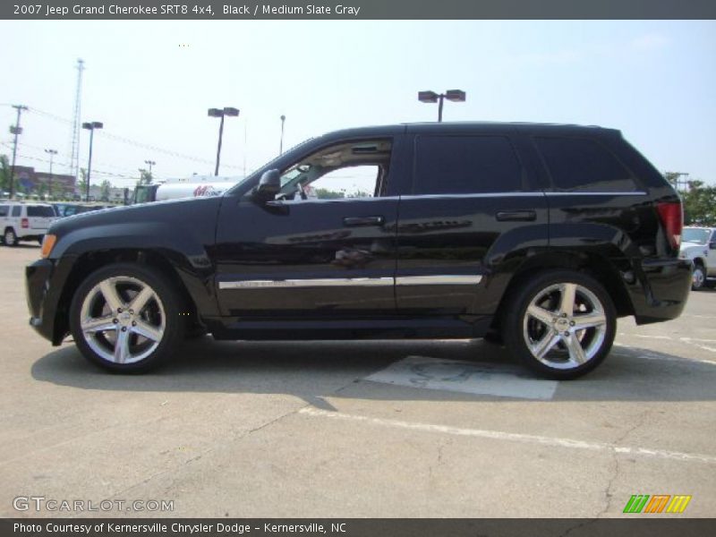 Black / Medium Slate Gray 2007 Jeep Grand Cherokee SRT8 4x4