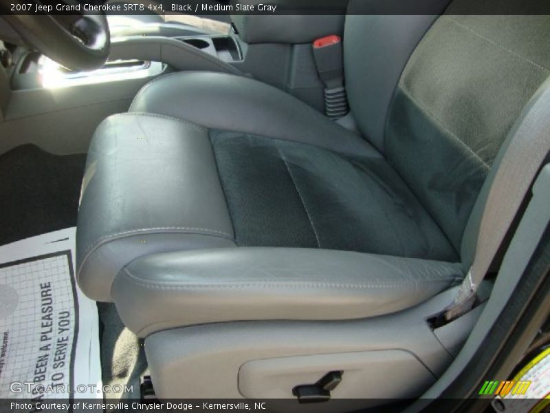 Black / Medium Slate Gray 2007 Jeep Grand Cherokee SRT8 4x4