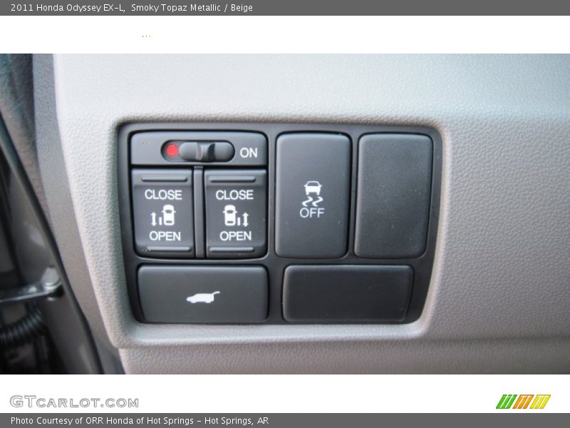 Smoky Topaz Metallic / Beige 2011 Honda Odyssey EX-L