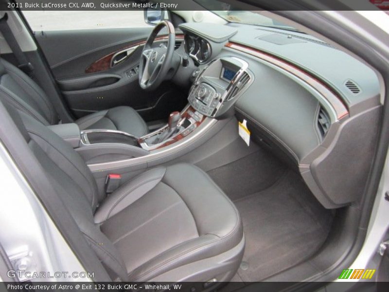  2011 LaCrosse CXL AWD Ebony Interior