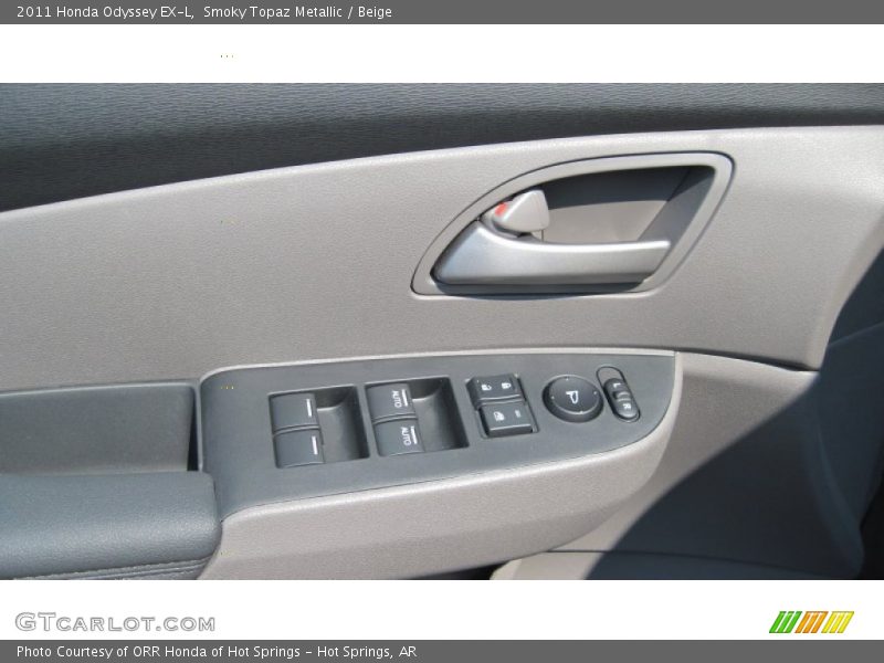 Smoky Topaz Metallic / Beige 2011 Honda Odyssey EX-L