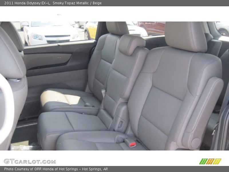 Smoky Topaz Metallic / Beige 2011 Honda Odyssey EX-L