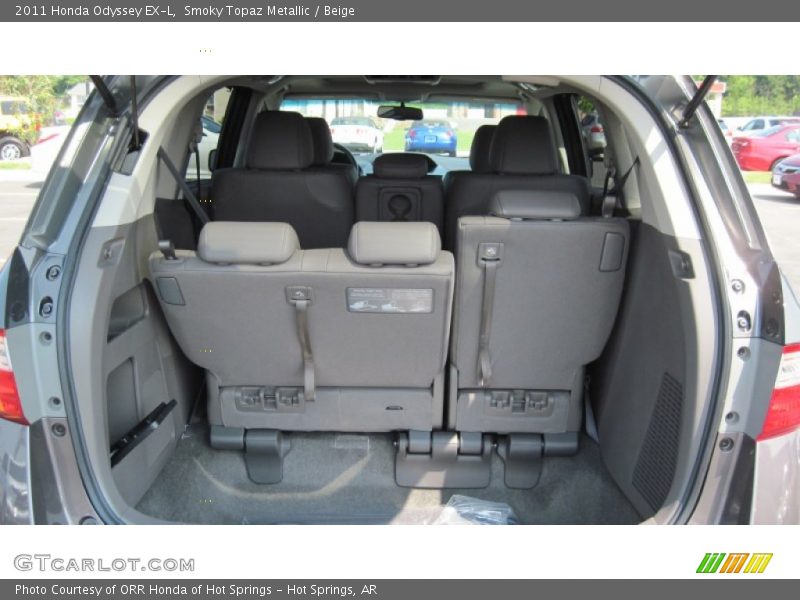 Smoky Topaz Metallic / Beige 2011 Honda Odyssey EX-L