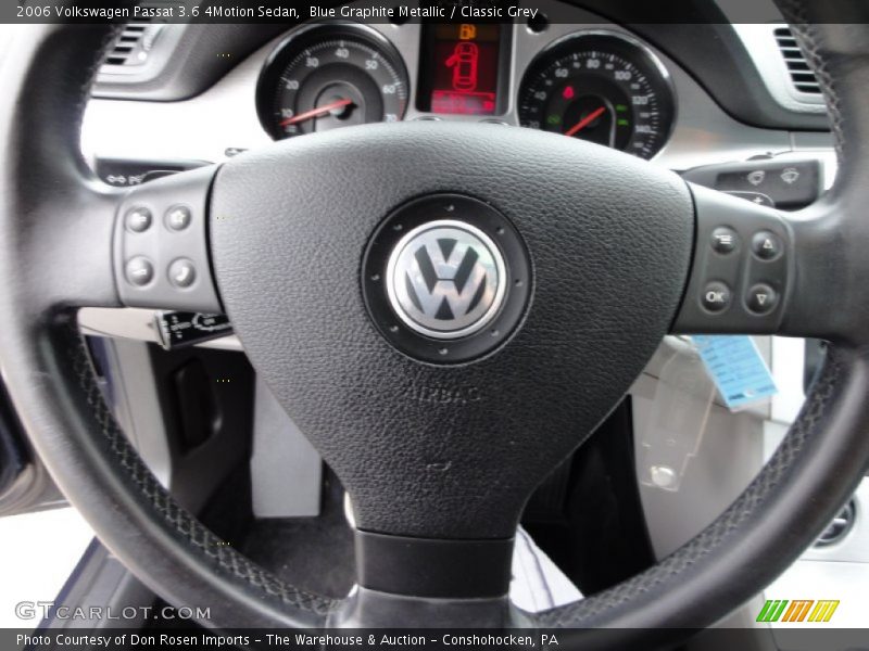 Controls of 2006 Passat 3.6 4Motion Sedan