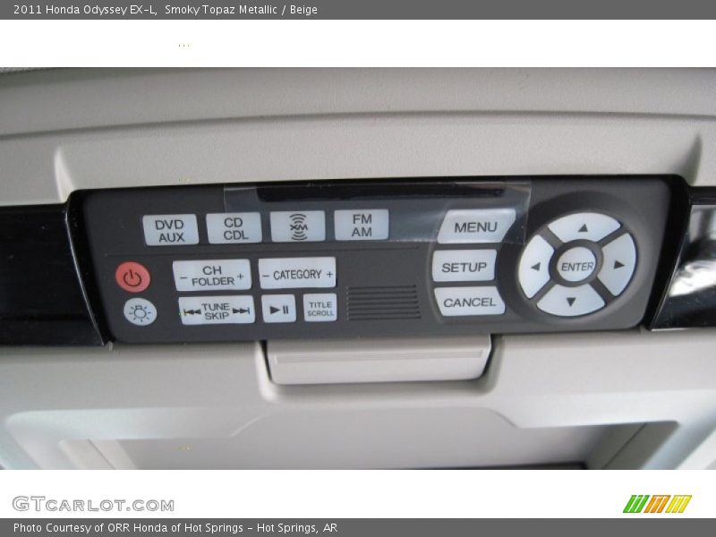 Smoky Topaz Metallic / Beige 2011 Honda Odyssey EX-L