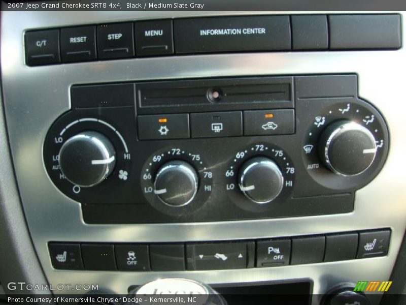 Black / Medium Slate Gray 2007 Jeep Grand Cherokee SRT8 4x4
