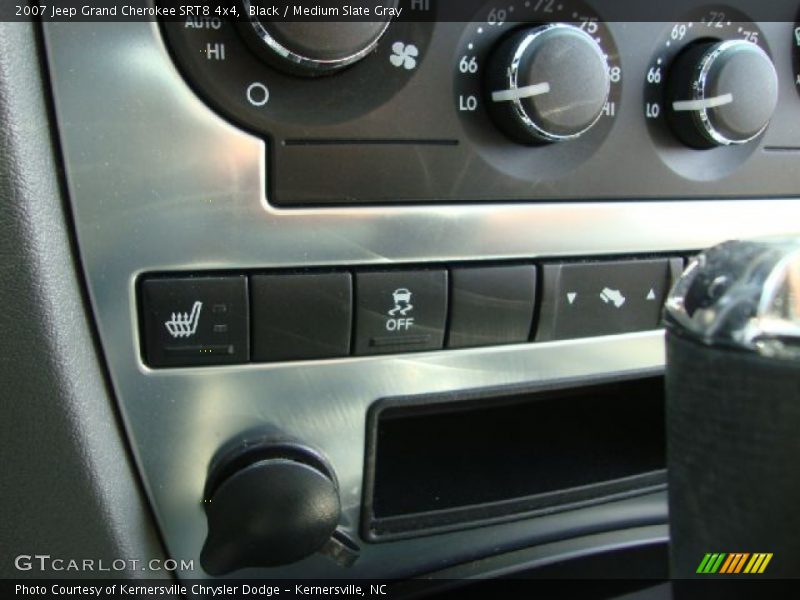 Black / Medium Slate Gray 2007 Jeep Grand Cherokee SRT8 4x4