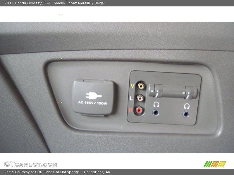 Smoky Topaz Metallic / Beige 2011 Honda Odyssey EX-L