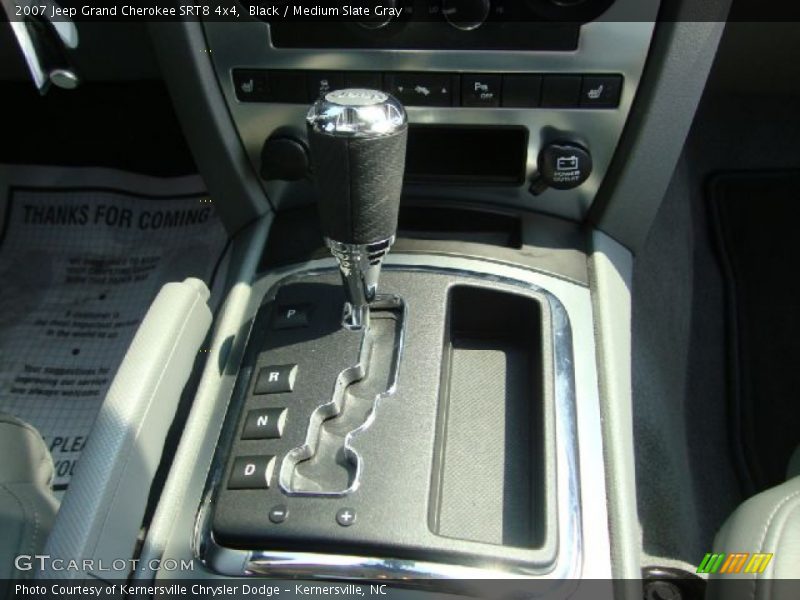 Black / Medium Slate Gray 2007 Jeep Grand Cherokee SRT8 4x4
