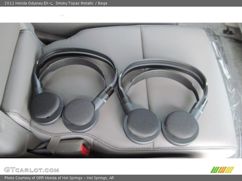 Smoky Topaz Metallic / Beige 2011 Honda Odyssey EX-L