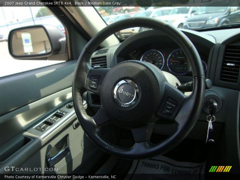 Black / Medium Slate Gray 2007 Jeep Grand Cherokee SRT8 4x4