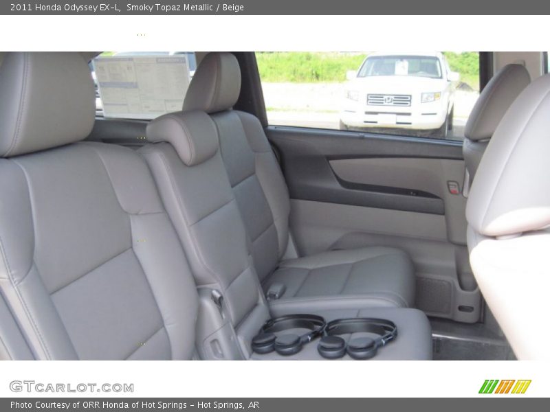 Smoky Topaz Metallic / Beige 2011 Honda Odyssey EX-L