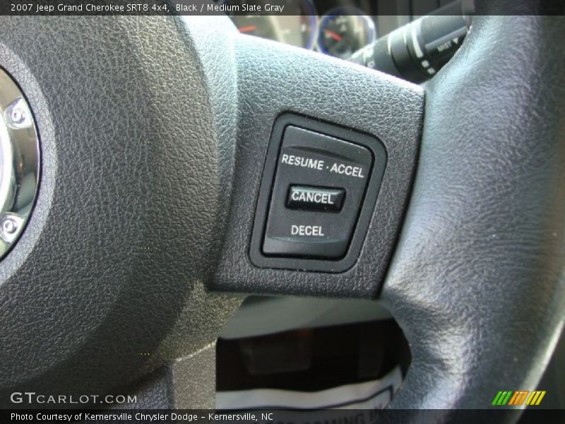 Black / Medium Slate Gray 2007 Jeep Grand Cherokee SRT8 4x4